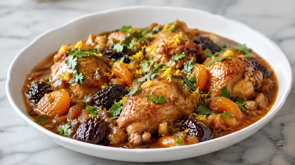 Mary Berry Chicken Tagine with tender chicken and rich sauce
