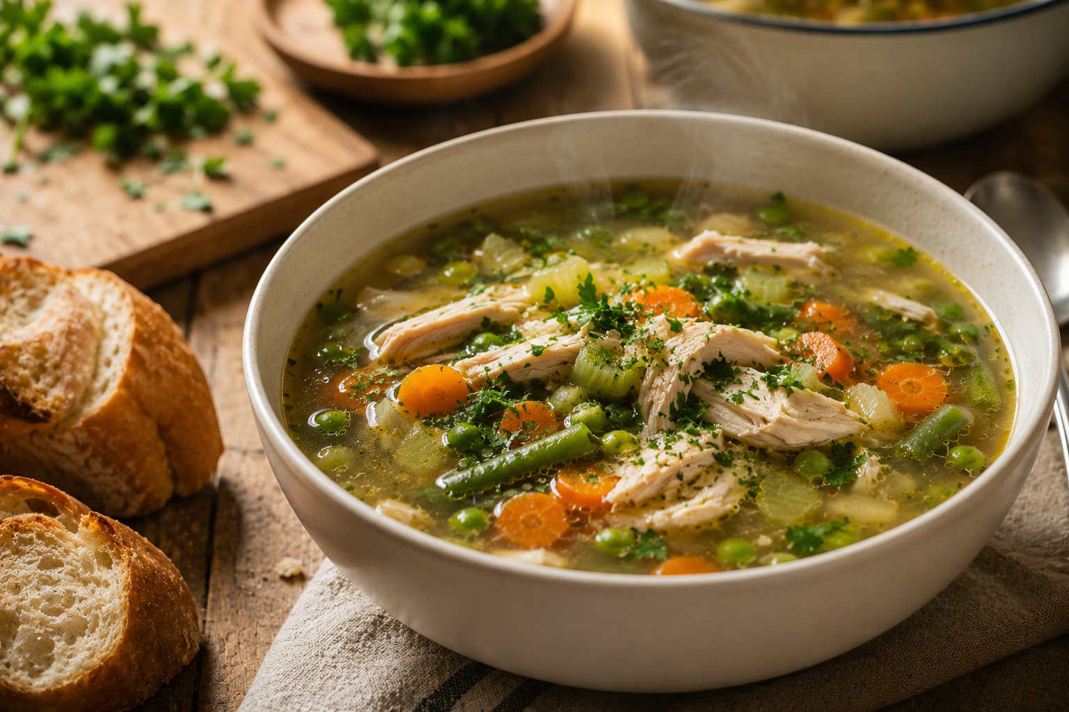 Mary Berry Chicken and Vegetable Soup