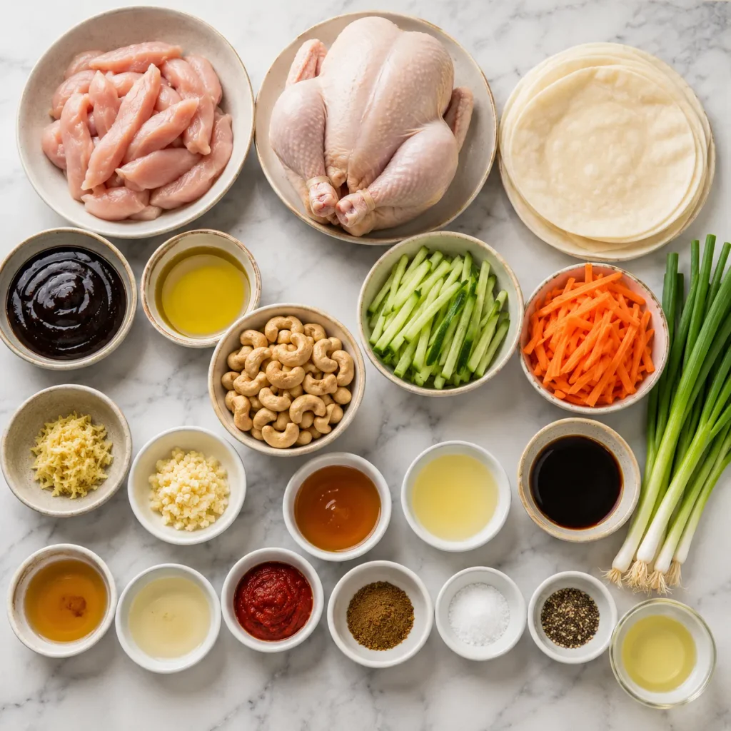 Ingredients for Mary Berry Hoisin Chicken Recipe